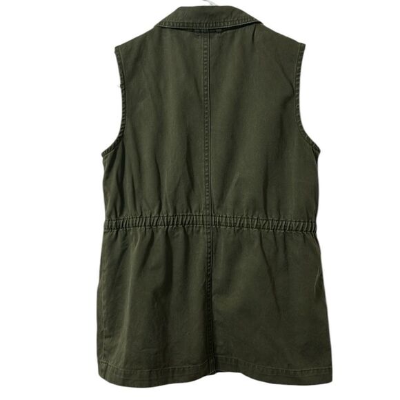 Cat & Jack Girls Green Cotton Vest(Size L10/12) - Picture 4 of 7